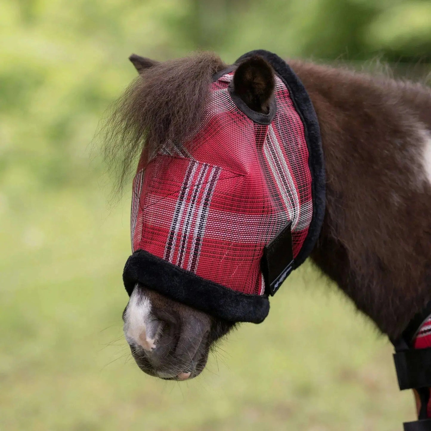 Mini Fly Mask with Fleece Trim - 73% UV Blocking - Riders Choice Supply Co