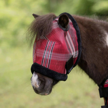 Mini Fly Mask with Fleece Trim - 73% UV Blocking - Riders Choice Supply Co