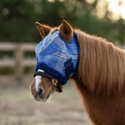 Mini Fly Mask with Fleece Trim - 73% UV Blocking - Riders Choice Supply Co