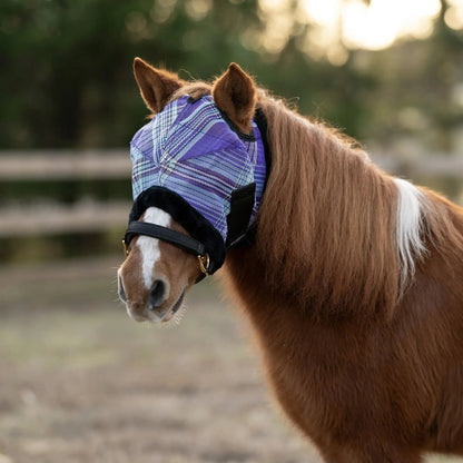 Mini Fly Mask with Fleece Trim - 73% UV Blocking - Riders Choice Supply Co