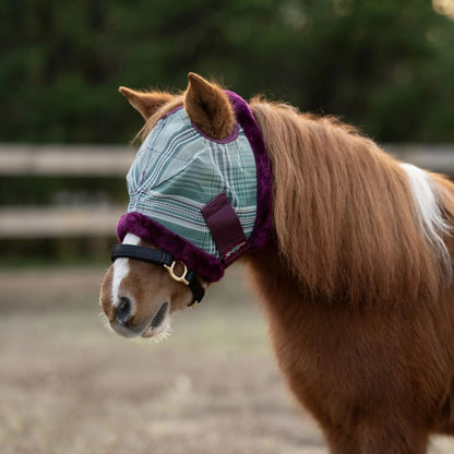 Mini Fly Mask with Fleece Trim - 73% UV Blocking - Riders Choice Supply Co