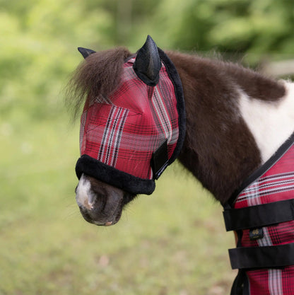 Mini Fly Mask with Fleece Trim & Ears - 73% UV Blocking - Riders Choice Supply Co