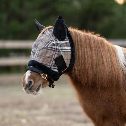 Mini Fly Mask with Fleece Trim & Ears - 73% UV Blocking - Riders Choice Supply Co