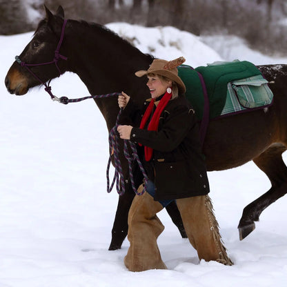 Plush Fleece Bareback Pad with Pockets - Comfort & Convenience - Riders Choice Supply Co