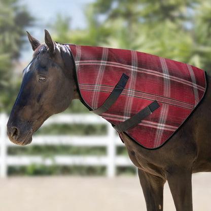 Horse Protective Neck Cover - Pairs with Fly Sheet - 73% UV Blocking - Riders Choice Supply Co