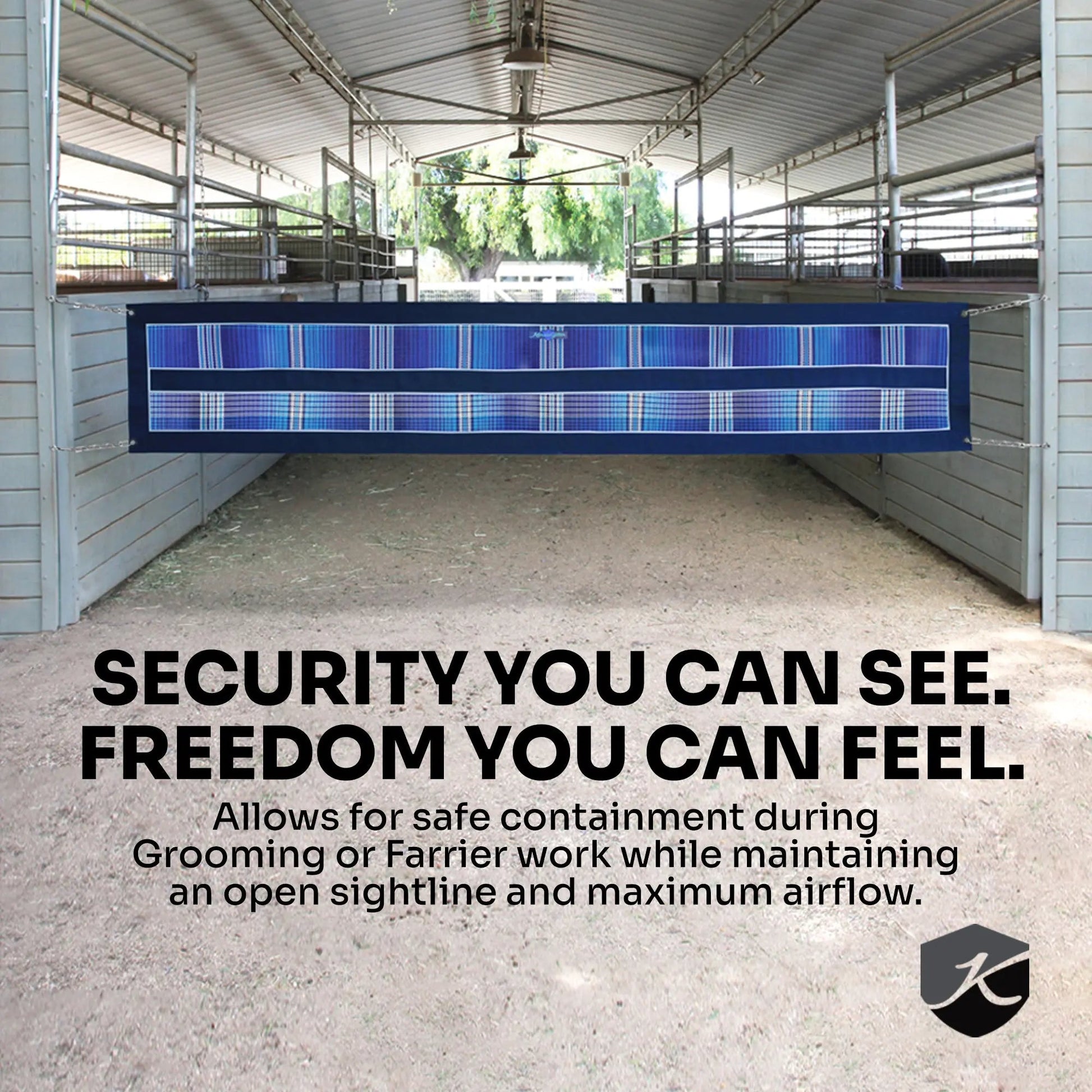 Aisle Guard - Mounting Hardware Included - Riders Choice Supply Co