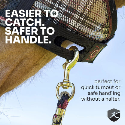 UViator CatchMask Fly Mask with 90% UV Protection - Riders Choice Supply Co