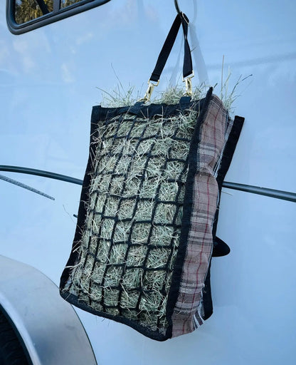 Slow Feed Hay Bag - 1 Flake Capacity - Riders Choice Supply Co