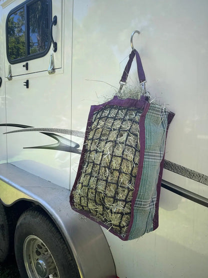 Slow Feed Hay Bag - 1 Flake Capacity - Riders Choice Supply Co