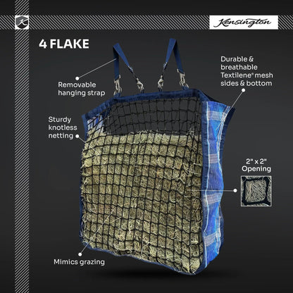 Slow Feed Hay Bag - 4 Flake Capacity - Riders Choice Supply Co