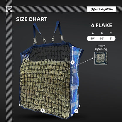 Slow Feed Hay Bag - 4 Flake Capacity - Riders Choice Supply Co