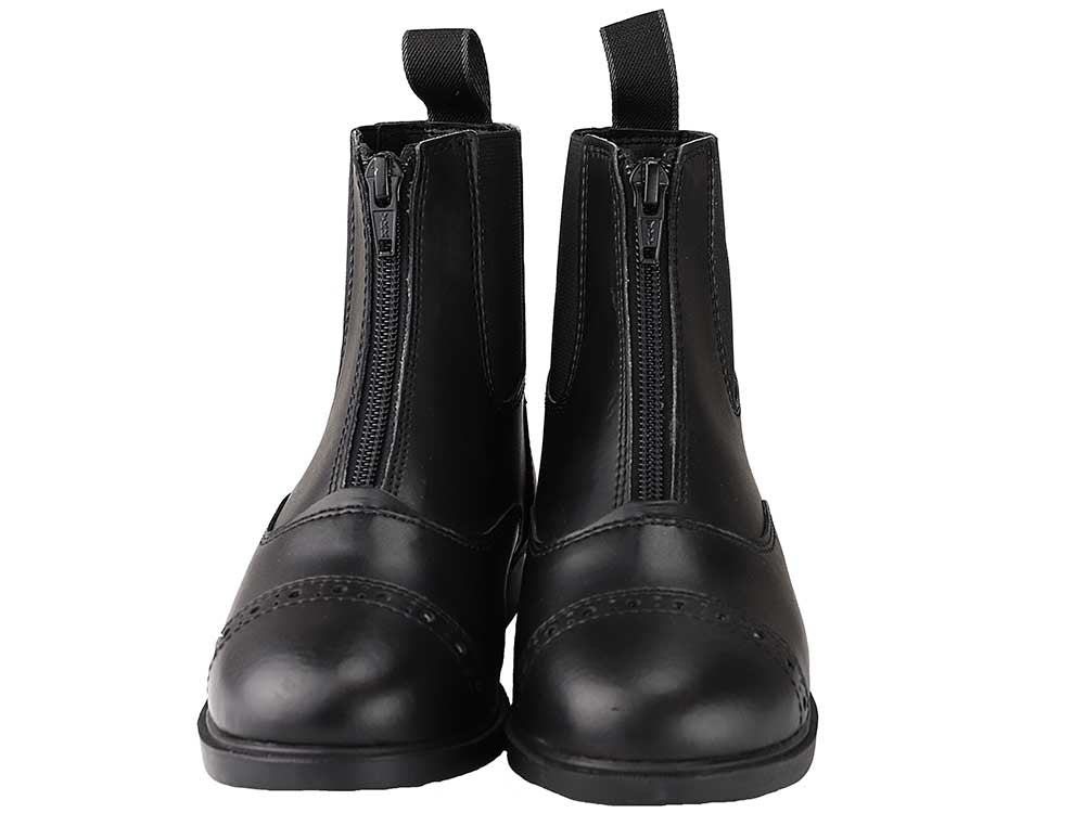 Grewal Equestrian Children's Zip Up Synthetic Paddock Boots - Riders Choice Supply Co