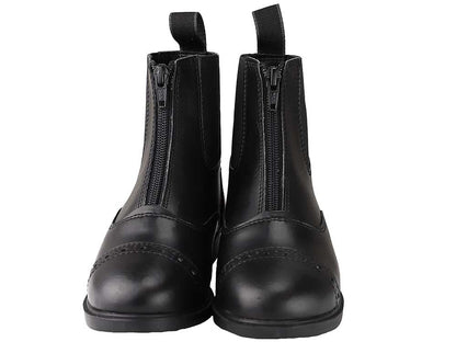 Grewal Equestrian Children's Zip Up Synthetic Paddock Boots - Riders Choice Supply Co
