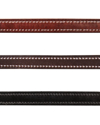 Walsh Leather Lead with 24" Chain