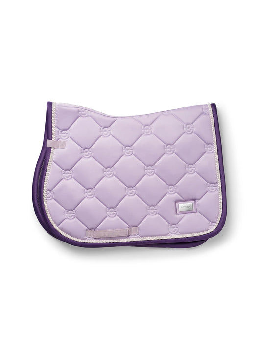 Equestrian Stockholm Jump Saddle Pad Lavender Pearl