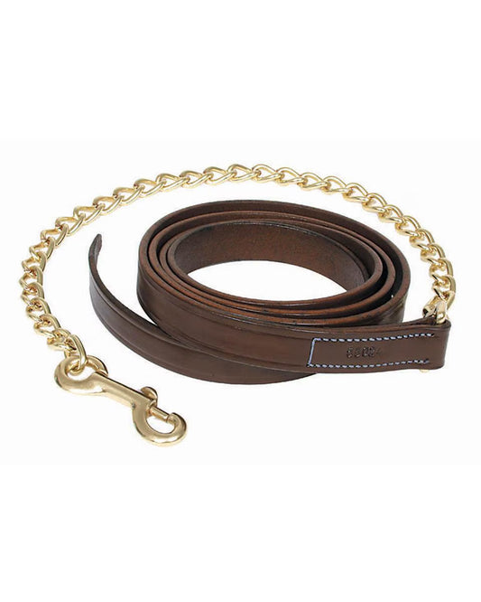 Walsh Leather Lead with 24" Chain