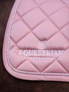Equestrian Stockholm Jump Saddle Pad Line Pink - Full