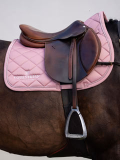 Equestrian Stockholm Jump Saddle Pad Line Pink - Full