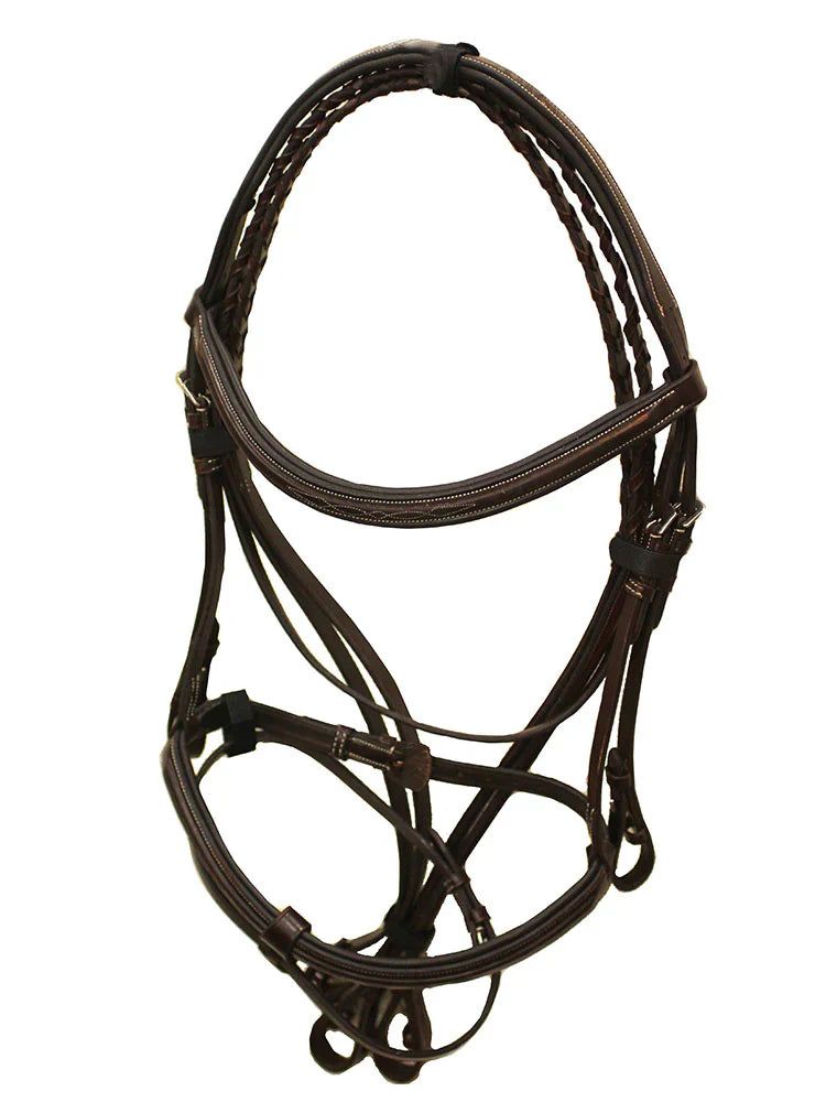 Marco Simone Italian Leather Monocrown Bridle - Riders Choice Supply Co