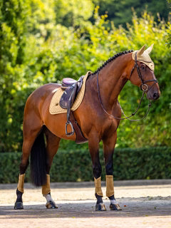 Equestrian Stockholm Jump Saddle Pad Modern Midsummer Glow - Full