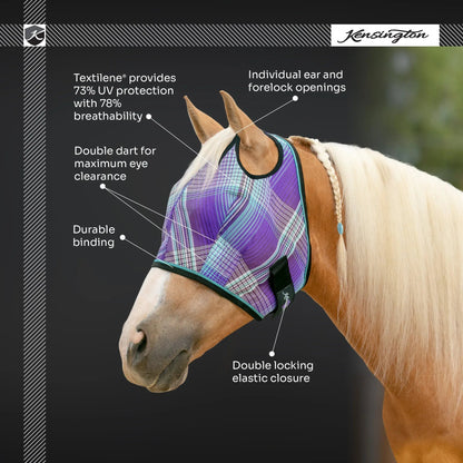 Fly Mask with 73% UV Protection - Riders Choice Supply Co