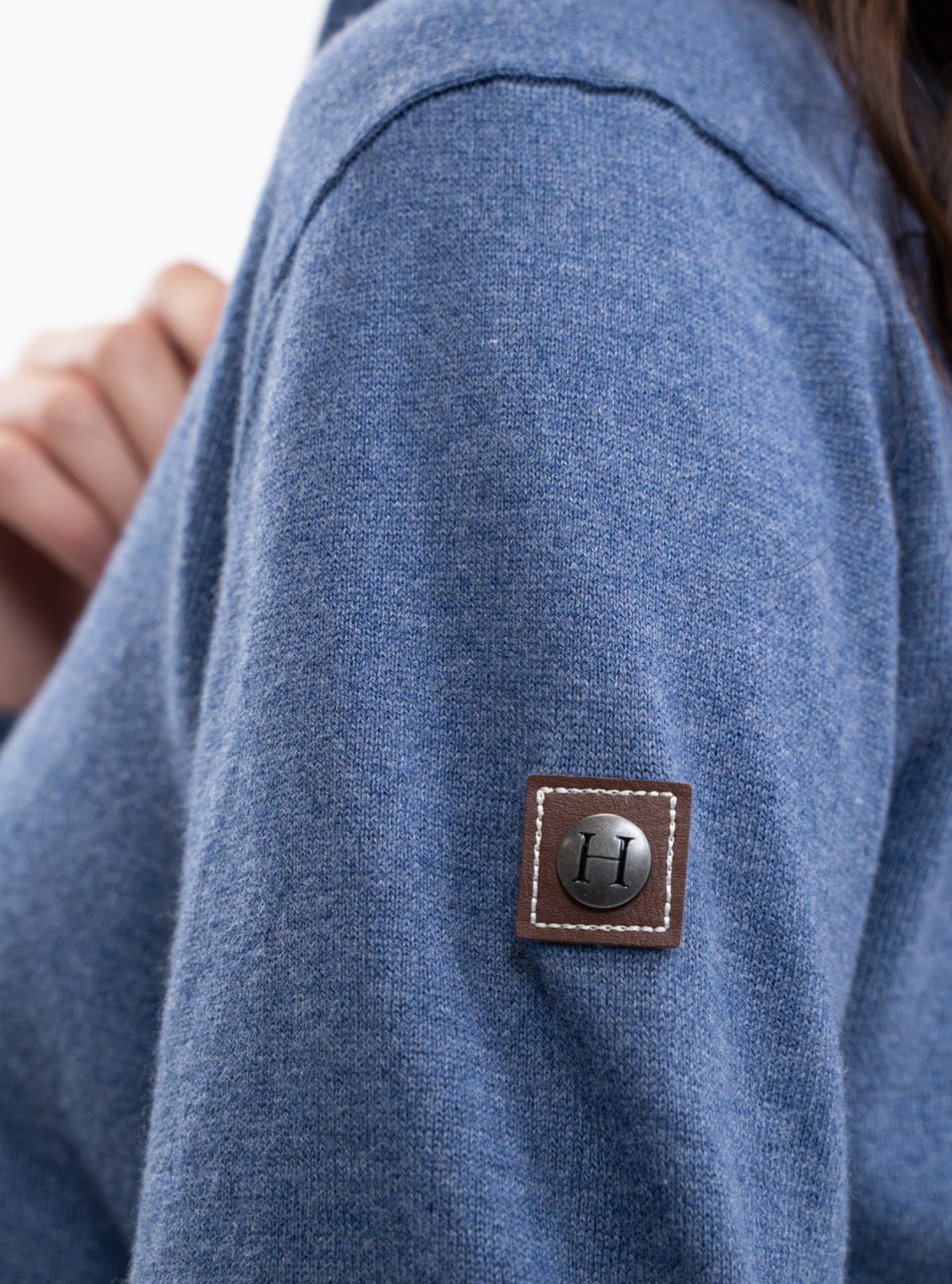 Parmo Unisex Pullover 1/4 Zip Sweater - Riders Choice Supply Co