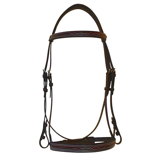 RHC Double Stitch Leather Bridle