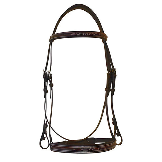 RHC Double Stitch Leather Bridle