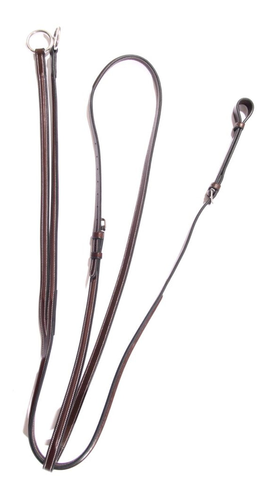 KL Select Red Barn Round Raised Fancy Running Martingale