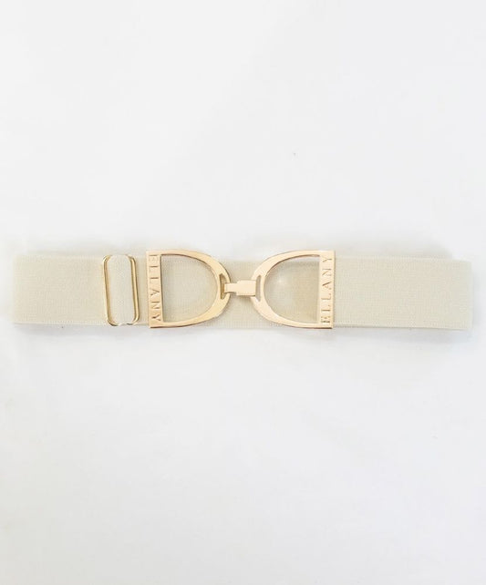 Buttercream - 1.5" Gold Stirrup Elastic Belt