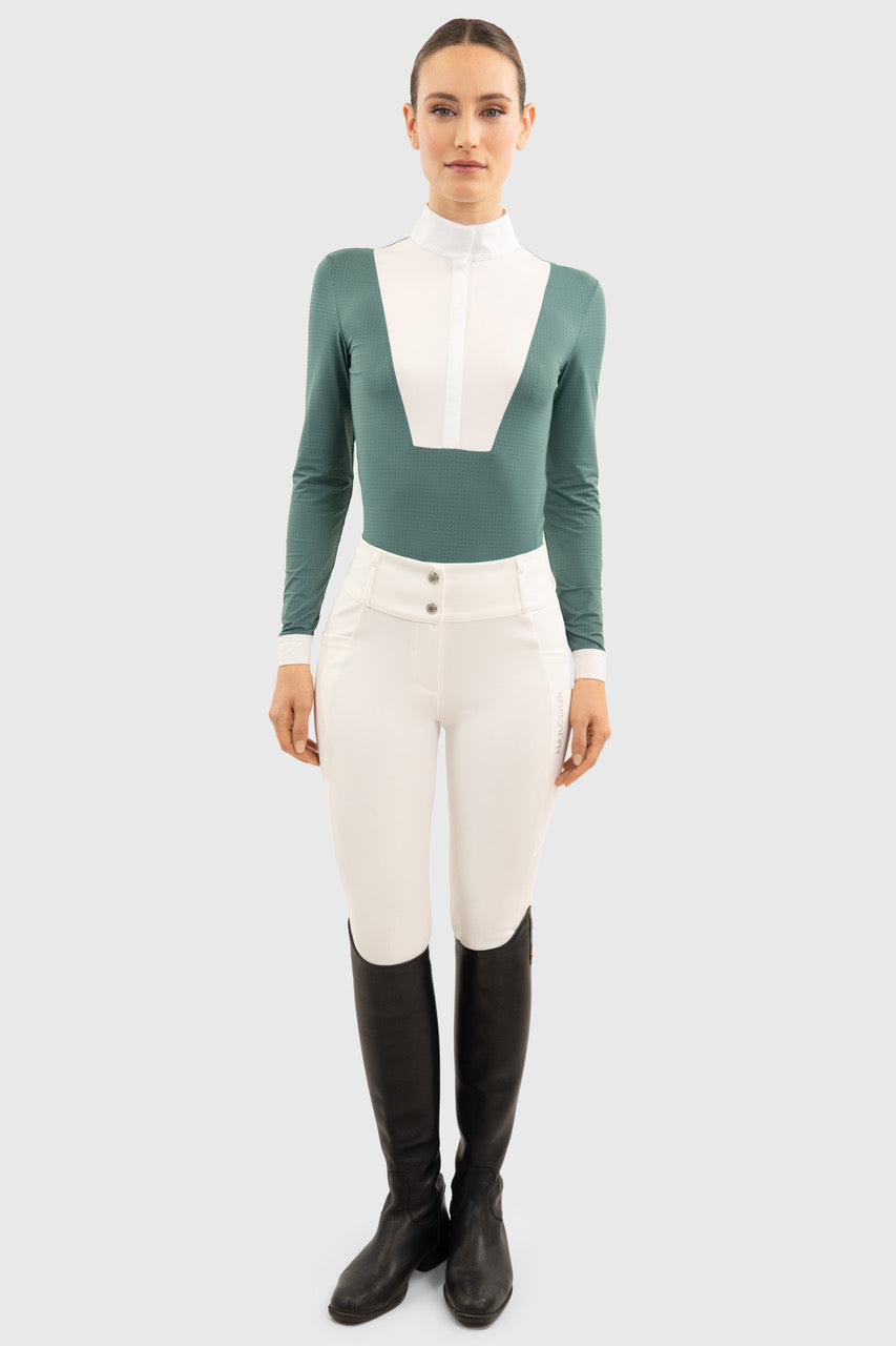 Coco Womens Long Sleeve Competition Polo - Riders Choice Supply Co