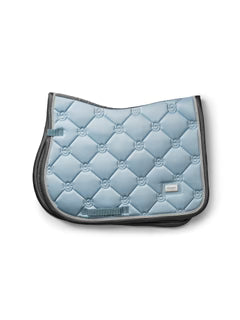 Equestrian Stockholm Jump Saddle Pad Ice Blue Pearl - Full