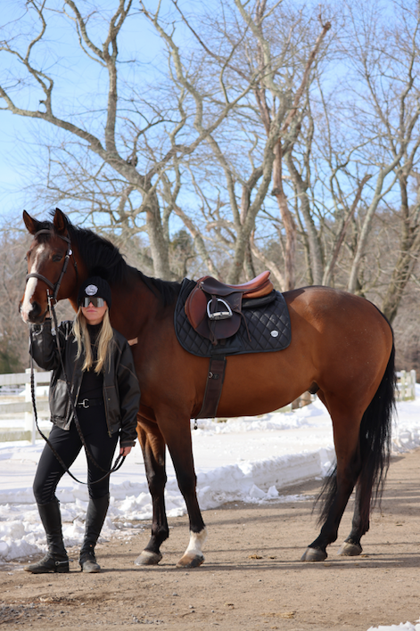 Jump Saddle Pad | Black Ice - Riders Choice Supply Co