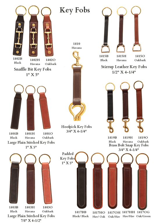 Tory Leather Keychains (Customization Available)