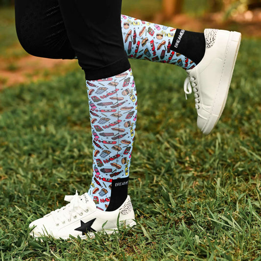 Dreamers & Schemers Pair and a Spare Boot Socks - ADULT One Size - Riders Choice Supply Co