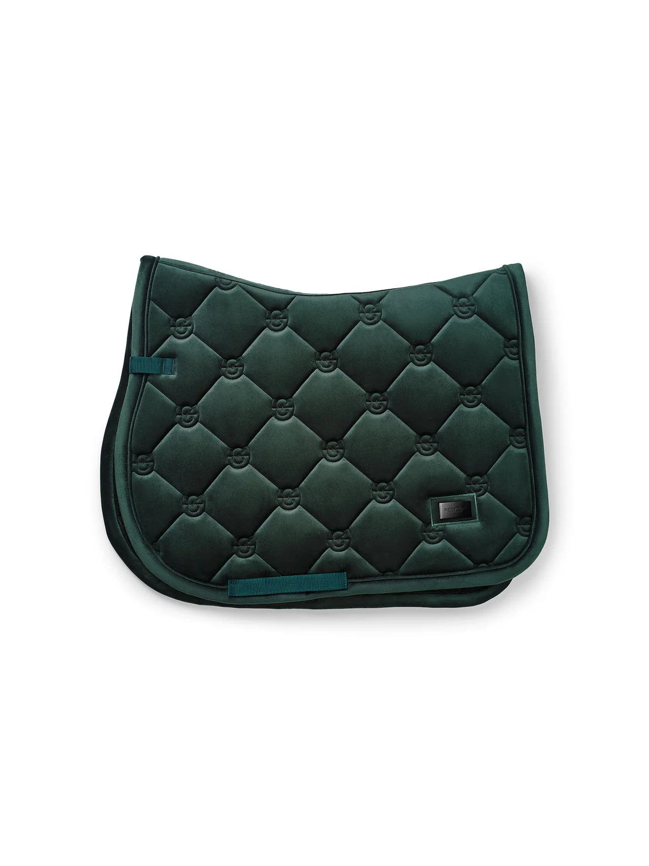 Equestrian Stockholm Velvet Jump Saddle Pad & Ear Bonnets