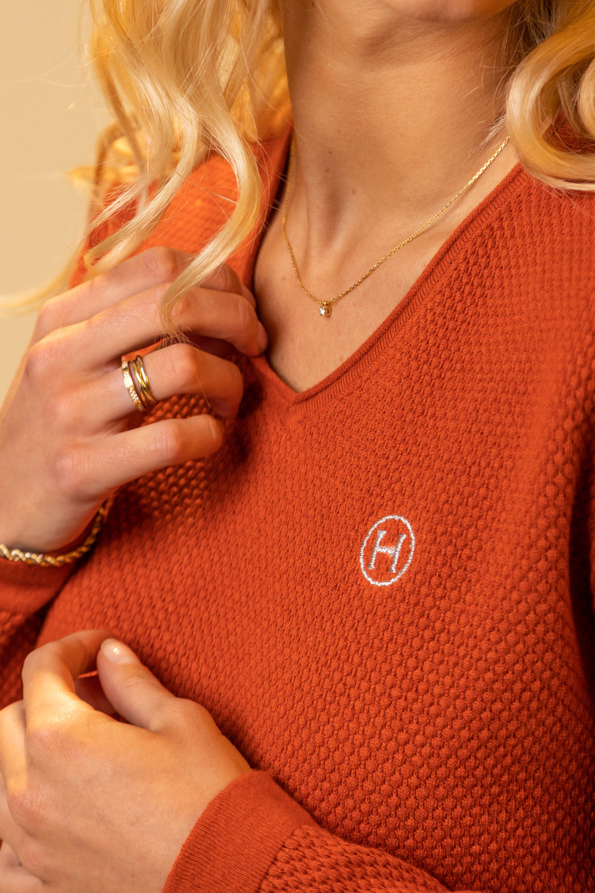 Toulon Womens V-Neck Pullover - Riders Choice Supply Co