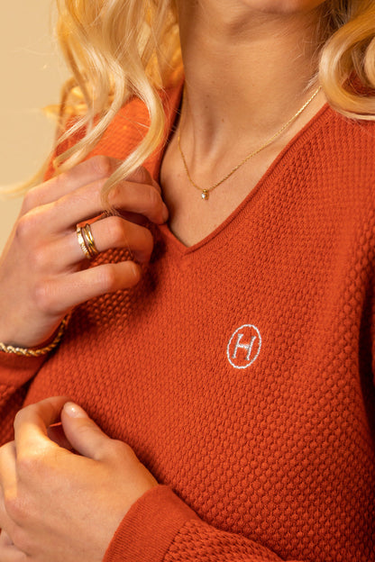 Toulon Womens V-Neck Pullover - Riders Choice Supply Co