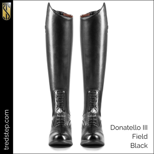 Donatello III Field Tall Boot Black