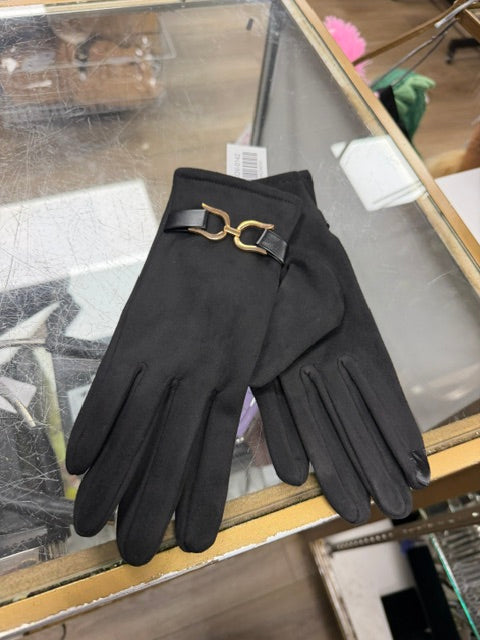 Tanner Equestrian  Horseshoe Bit Soft Touch Gloves