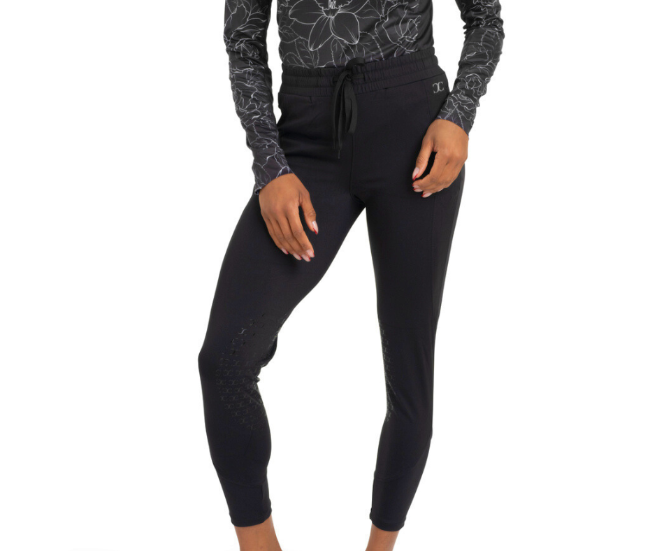 Drawstring Breeches in Black - Riders Choice Supply Co