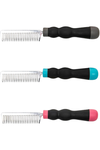 TAIL TAMER Soft Touch Mane Comb - Assorted Colors - Riders Choice Supply Co