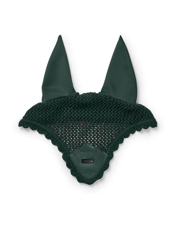 Equestrian Stockholm Velvet Jump Saddle Pad & Ear Bonnets