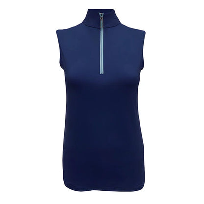 THE TAILORED SPORTSMAN™ Ladies’ IceFil® Quarter-Zip Sleeveless Sun Shirt