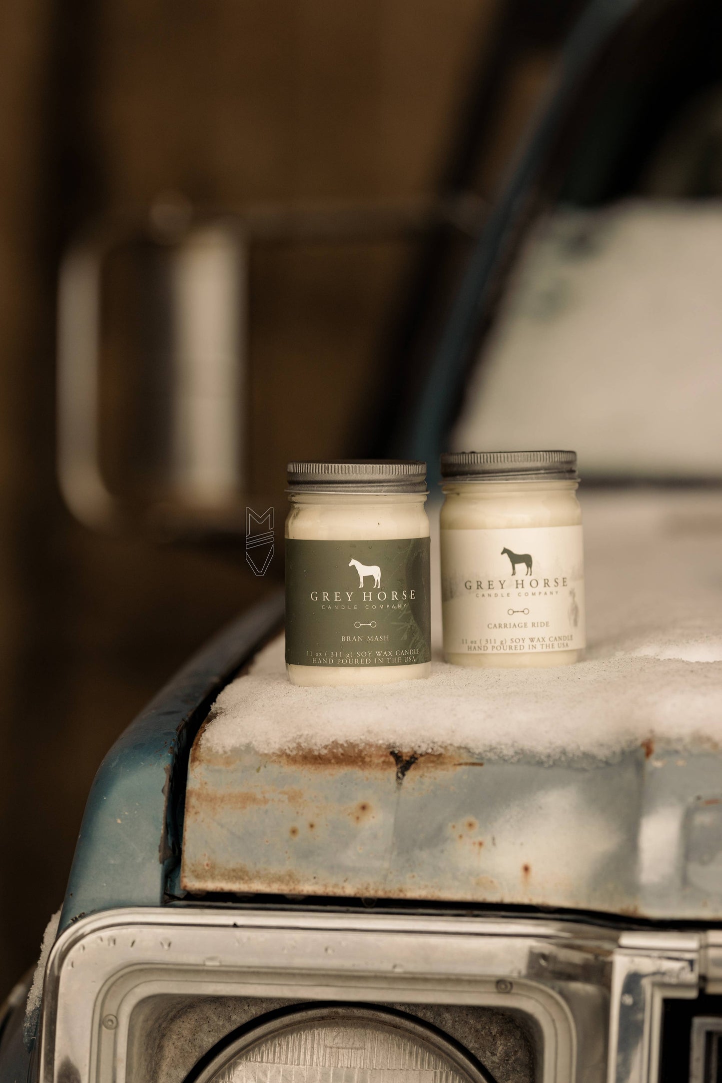 Bran Mash Soy Candle - Holiday Collection - Riders Choice Supply Co