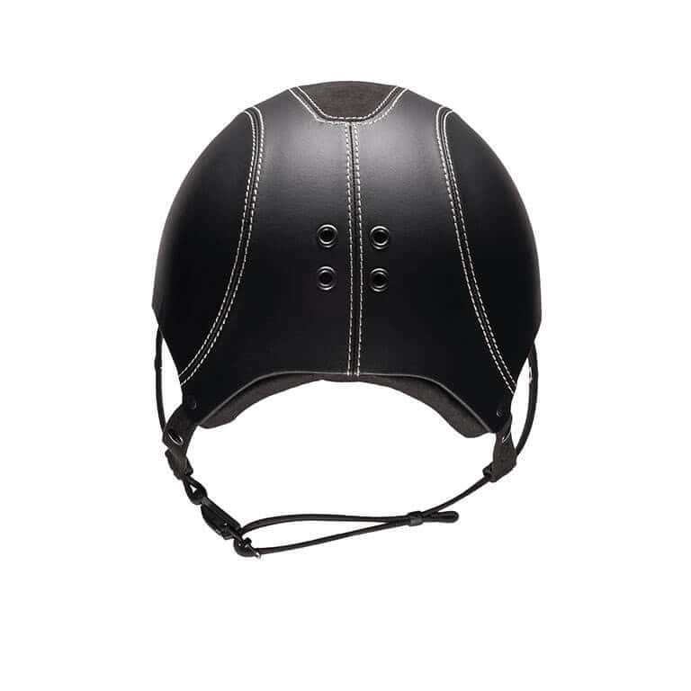Egide Black Leather Helmet - Riders Choice Supply Co