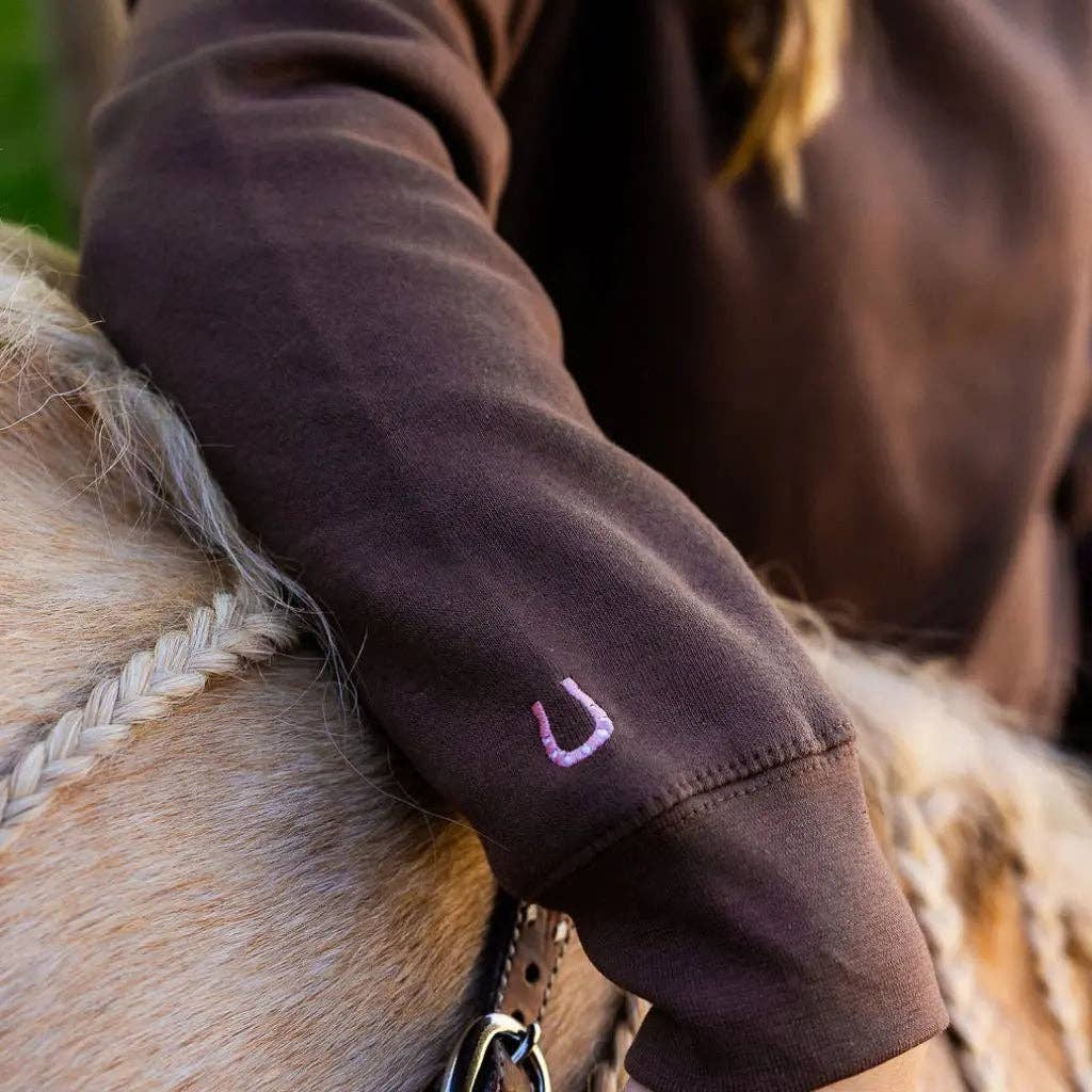 Chestnut Charm Horse Sweatshirt