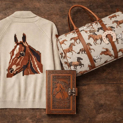 Equine Embrace Jacquard Sweater