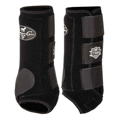 Professional's Choice SMB Strike Boots, Medium, Black, 4 Pack - Riders Choice Supply Co