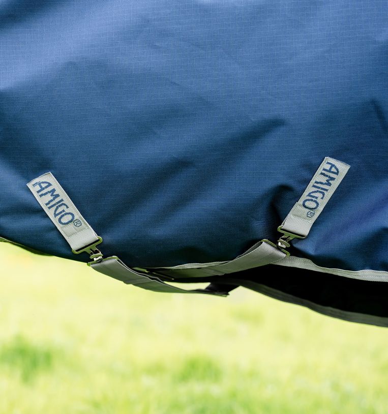 Horseware Amigo Ripstop 900 Plus Turnout 200g Size 75 Witney Navy - Riders Choice Supply Co